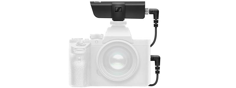 Sennheiser XS Wireless Digital Portable Lavalier Set an Nikon D810
